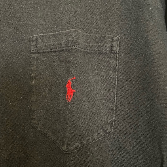 Men’s T-Shirt from Ralph Lauren Polo. Size Large. Color is Black. - Picture 3 of 5